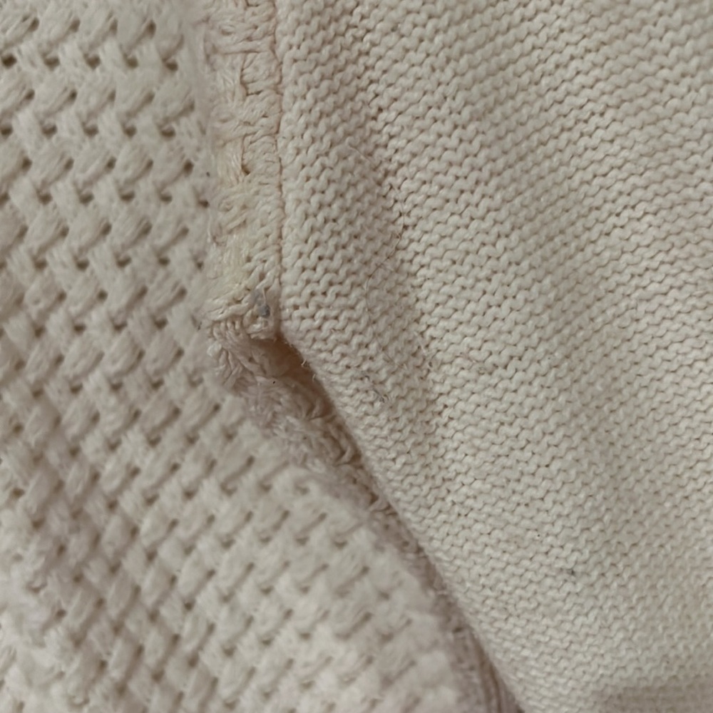 Cream elbow patch sweater - Picture 3 of 4